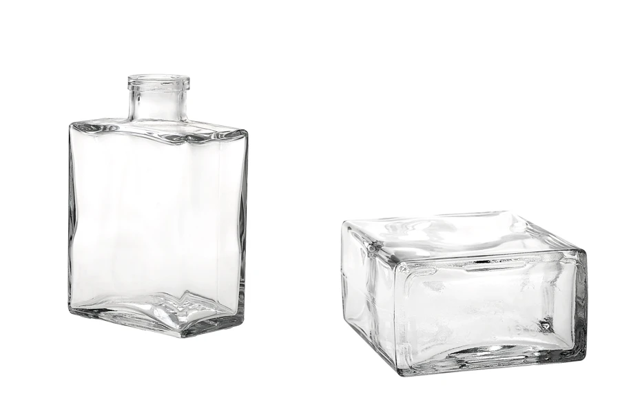 Стъклен бутилка за ликьор или за коняк 200ml