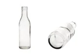 Бутилка за узо или ракия на винт  200 мл-изображение_размери