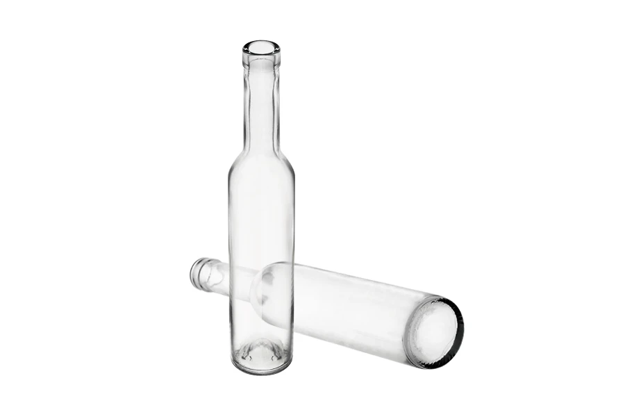 Стъклена елегантна бутилка Футура 250 мл-изображение_размери