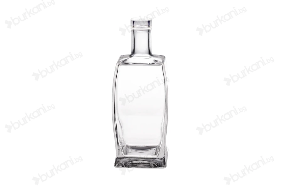 Стъклена елегантна бутилка Гарафа  500ml-изображение_продукт