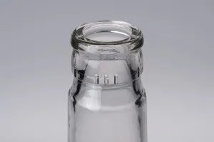 1000 ml стъклена прозрачна бутилка за вода  1031/47 (тип Guala)-2