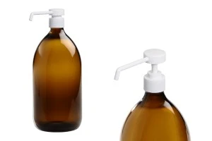 Стъклена фармацевтична бурилка  1000 ml-6