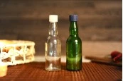 Стъклена бутилка 100 мл на винт Стъклена бутилка 100 мл на винт