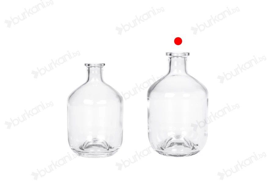 Цилиндрична стъклена бутилка 700 ml-