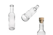 Стъклена бутилка 200 мл-изображение_размери