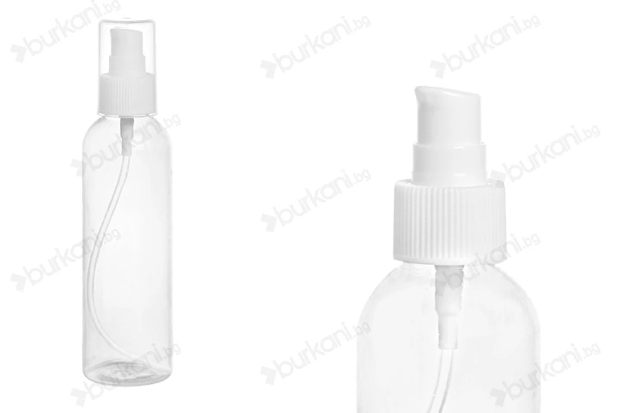 PET бутилка  200 ml с помпа за крем или лосион, в опаковка от 12 броя-изображение_продукт