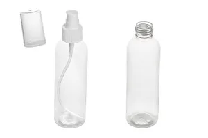 PET бутилка  200 ml с помпа за крем или лосион, в опаковка от 12 броя-5