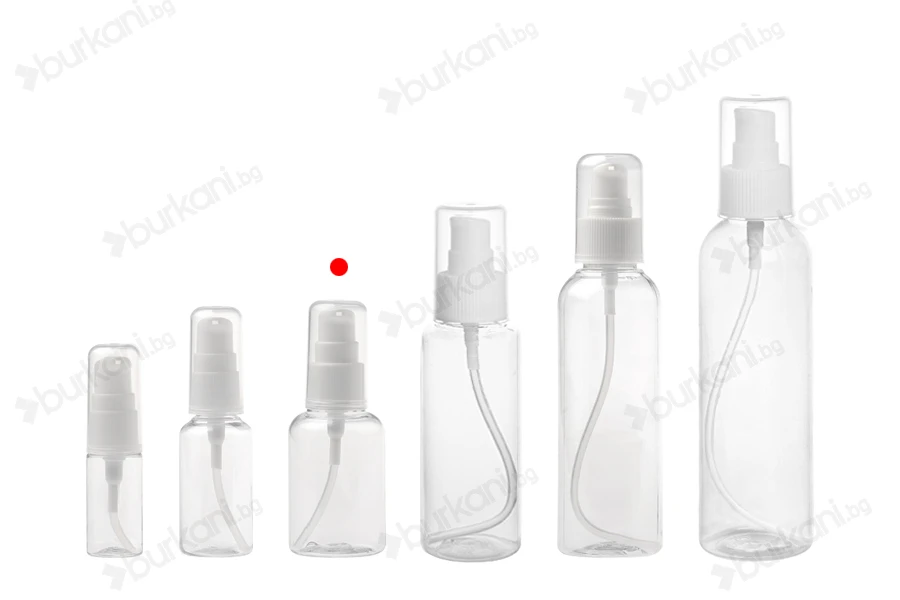 PET бутилка 50 ml с помпа за крем в опаковка от 12 броя-изображение_група