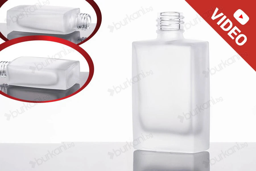 Стъклена Матова бутилка за парфюм  30 ml  (18/415)-изображение_продукт