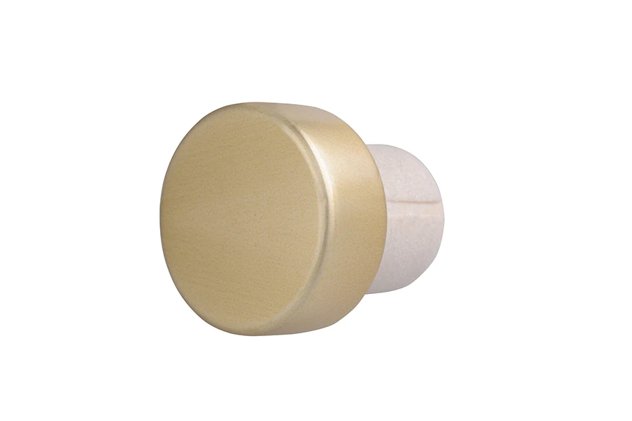 Синтетична златиста силиконова тапа Ф23-изображение_размери