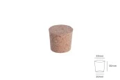 Коркова конусовидна тапа за буркани -  30x35/30