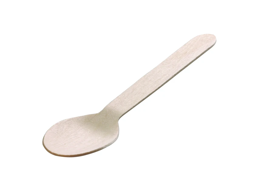 160 мм дървени лъжици - 100 бр-изображение_размери