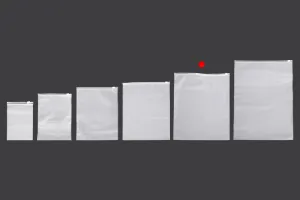  Опаковъчни пластмасови торбички 300x350 mm полупрозрачни матови с цип (цип) - 100 бр-изображение_група