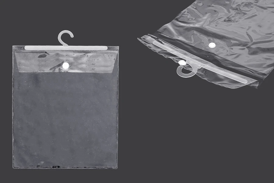 Найлонови торбички 22х31 см със закачалка - 50 бр. Найлонови торбички 22х31 см със закачалка - 50 бр.-изображение_продукт