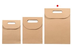 Подаръчна хартиена торбичка с размери   240x80x330 mm-4