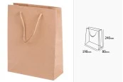 Подаръчна хартиена торбичка, с размери  190x80x240 mm-изображение_размери