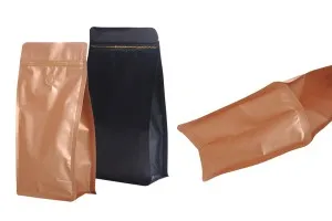 Алуминиева DOY PACK опаковка с цип с размери 135х265 мм в опаковка 25 броя-изображение_група