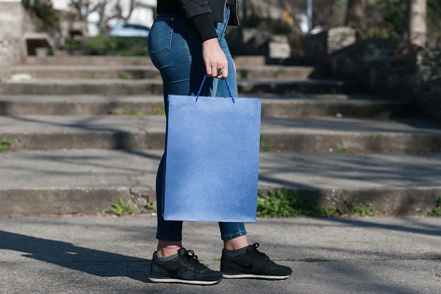 Хартиени цветни торбички с дръжки 315х105х420 мм-изображение_група