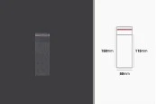 Прозрачни торбички със самозалепващо се затваряне 50x150 мм - 1000 бр