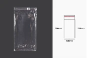 Самозалепваща се торбичка с размери 130x250 mm - 1000 бр./пакет Самозалепваща се торбичка с размери 130x250 mm - 1000 бр./пакет