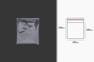 Прозрачни пликове с лепанка  160x240 mm - 1000 бр.-3