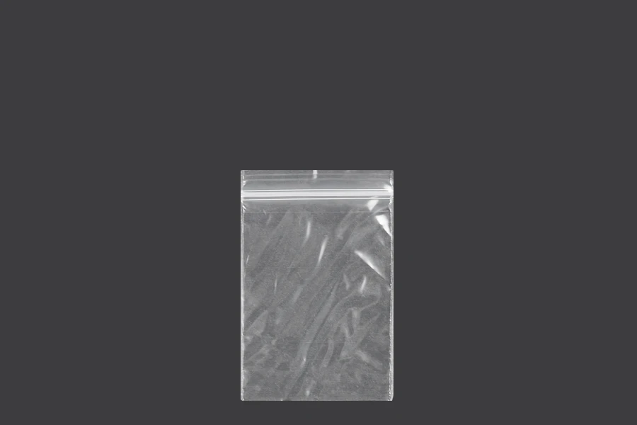 Пластмасови прозрачни пликове с цип с размери  40x60 mm  - 500 бр.