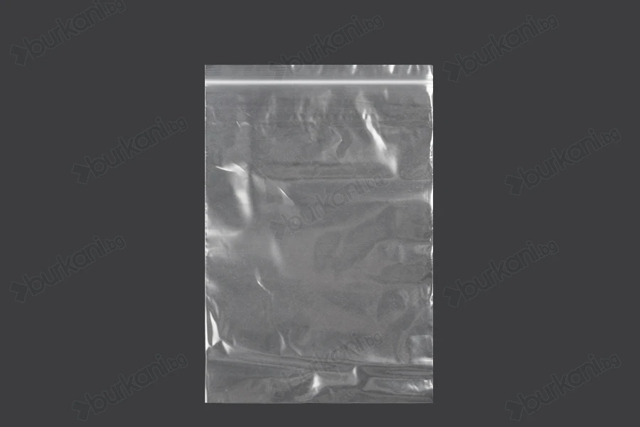 Пластмасови прозрачни пликове с цип 150x220 mm - 100 бр.-изображение_продукт