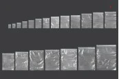 Пластмасови пликове прозрачни с размер 170x250 mm - 100 бр. Пластмасови пликове прозрачни с размер 170x250 mm - 100 бр.