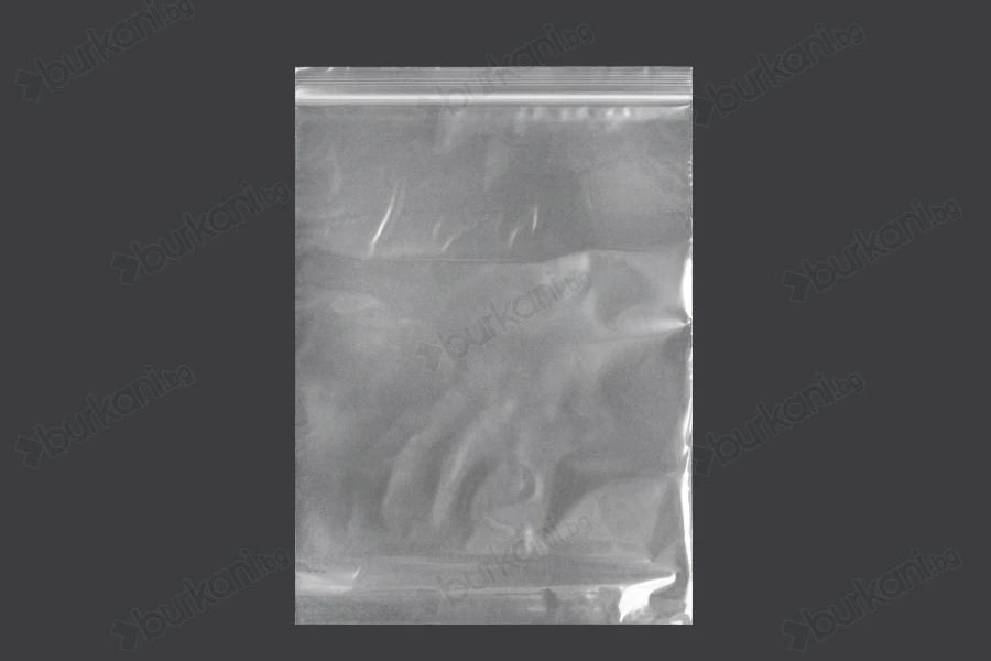 Пластмасови прозрачни пликове с цип 200x285 mm -  100 бр-изображение_продукт
