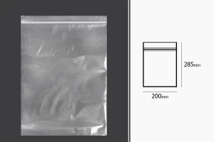 Пластмасови прозрачни пликове с цип 200x285 mm -  100 бр-2
