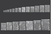 Пластмасови прозрачни пликове с цип 200x285 mm -  100 бр
