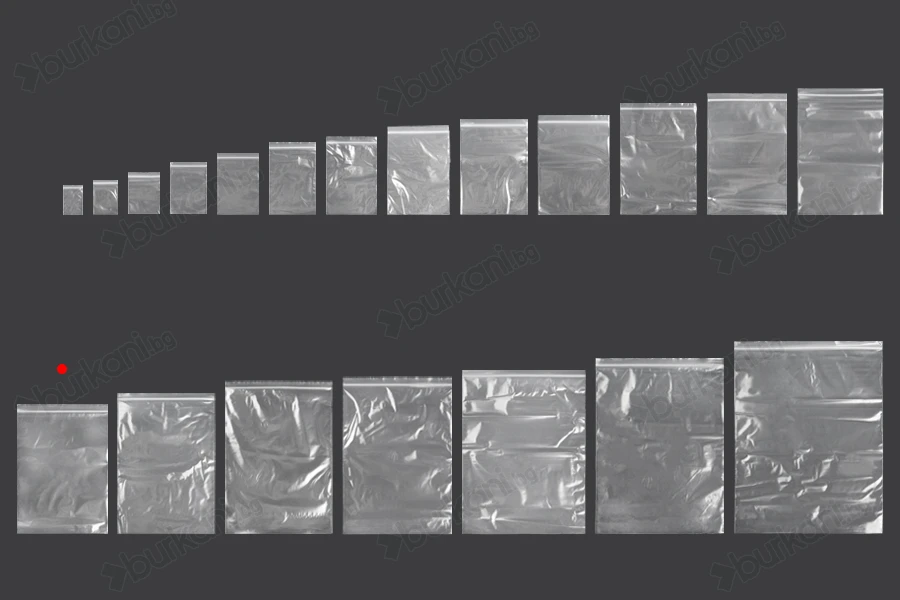 Пластмасови прозрачни пликове с цип 200x285 mm -  100 бр-изображение_група