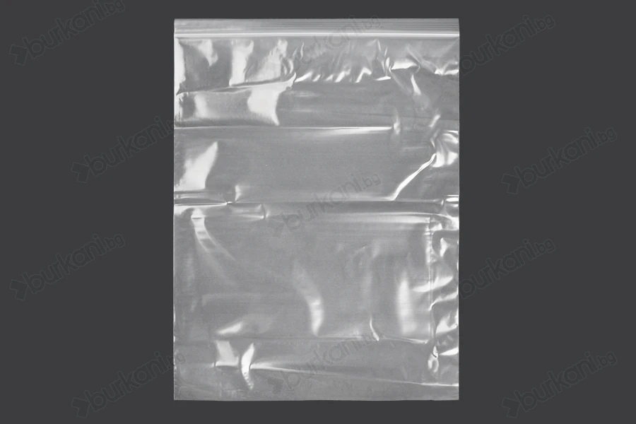 Пластмасови прозрачни пликове с цип  280x380 mm  - 100 бр.-изображение_продукт