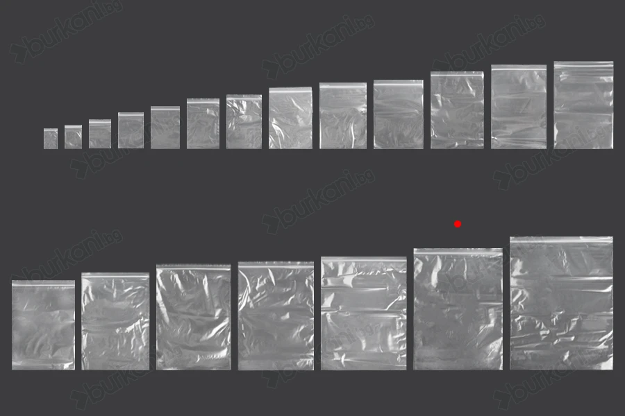 Пластмасови пликове с цип  300x400 mm  - 100 бр.-изображение_група