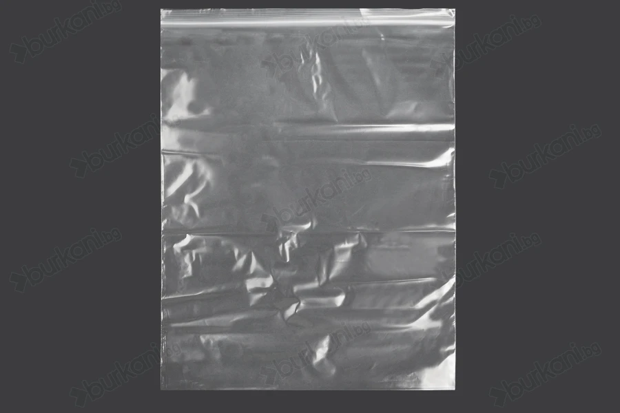 Пластмасови прозрачни пликове с цип с размер 350x450 mm- 100 бр.-изображение_продукт