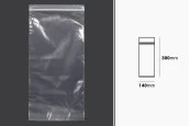 Пластмасова торбичка с цип 140x300 mm - 100 бр. Пластмасова торбичка с цип 140x300 mm - 100 бр.