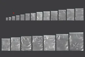 Пластмасови пликове с цип  60x80 mm  - 500 бр-6