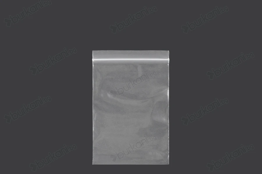 Пластмасови прозрачни пликове с цип  80x120 mm  - 500бр.-изображение_продукт