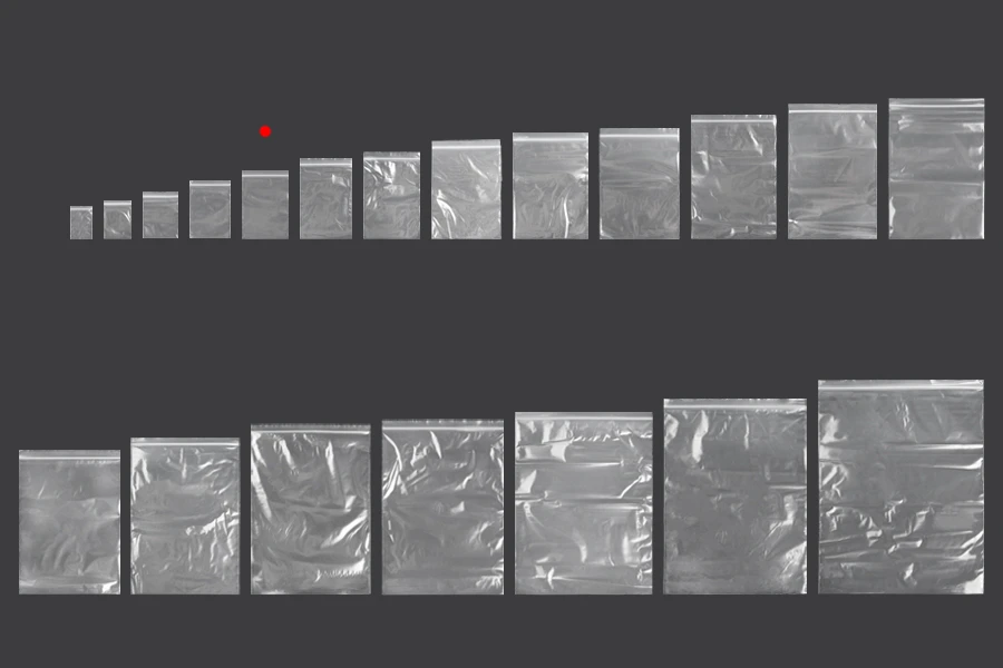 Пластмасови прозрачни пликове с цип 80x120 mm - 500бр. Пластмасови прозрачни пликове с цип 80x120 mm - 500бр.