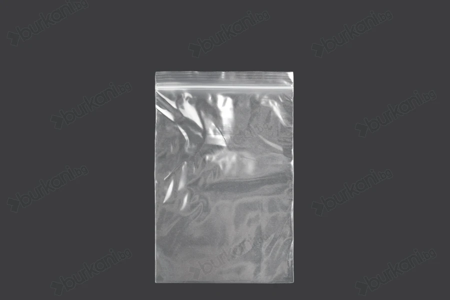 Прозрачни пластмасови пликове с цип  100x150 mm  - 100 бр-изображение_продукт