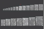 Прозрачни пластмасови пликчета с цип 120x170 мм - 100 бр Прозрачни пластмасови пликчета с цип 120x170 мм - 100 бр