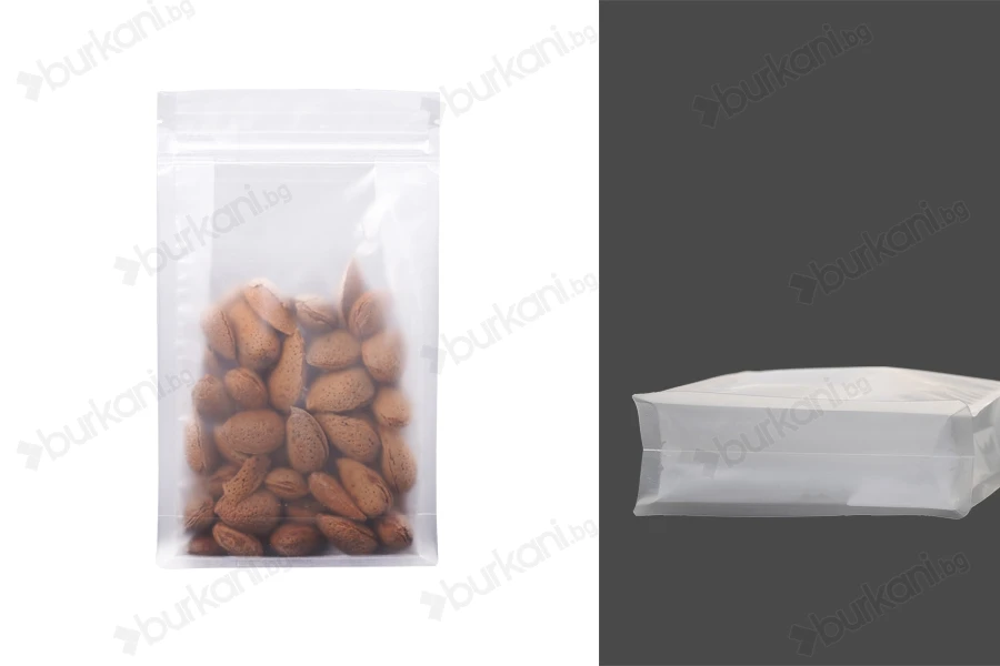Прозрачна опаковка DOY PACK  с размери 140x60x240 мм - 50 бр-изображение_продукт