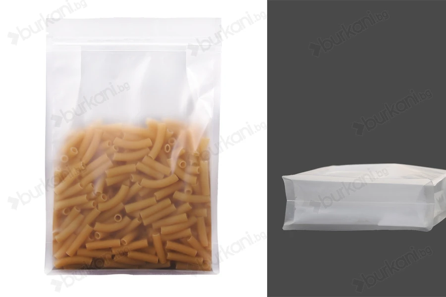 Опаковка  Doy Pack прозрачна с "цип" 200x80x300 мм - 50 бр-изображение_продукт