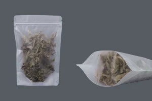 Прозрачна опаковка  Doy Pack с "цип"  затваряне и възможност за термопечатане 150x40x220 mm - 50 бр-изображение_продукт