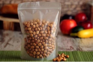 Прозрачна опаковка тип Doy Pack с "цип" затваряня и възможност за термозапечатване 170x40x230 mm - 50 бр-изображение_група