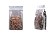 Алуминиева прозрачна опаковка Doy Pack  с "цип" затварябе  и възможност за термозапечатване 140x60x240 мм - 50 бр Алуминиева прозрачна опаковка Doy Pack  с "цип" затварябе  и възможност за термозапечатване 140x60x240 мм - 50 бр