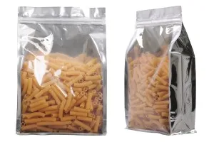 Алуминиева прозрачна опаковка DOY PACK С "ЦИП" с размери  200x80x300 мм - 50 бр-изображение_продукт