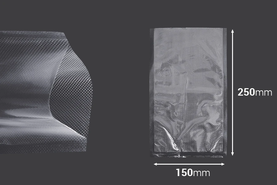 Вакуумни торбички с размери 150х250 мм -100 бр-изображение_размери