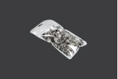 Торбичка с цип 83x130 mm от нетъкан текстил в гръб и с прозрачна предна част и Eurohole - 50 бр. Торбичка с цип 83x130 mm от нетъкан текстил в гръб и с прозрачна предна част и Eurohole - 50 бр.