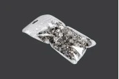 Торбичка с цип 120x220 mm, от нетъкан текстил в гръб и с прозрачна предна част и Eurohole- 50 бр. Торбичка с цип 120x220 mm, от нетъкан текстил в гръб и с прозрачна предна част и Eurohole- 50 бр.